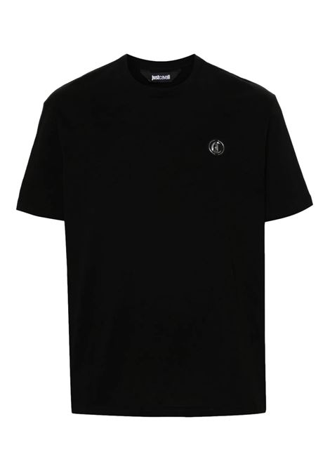 Just Cavalli T-shirt with appliqué JUST CAVALLI | T-shirt | 76OAH6R1 J0001899